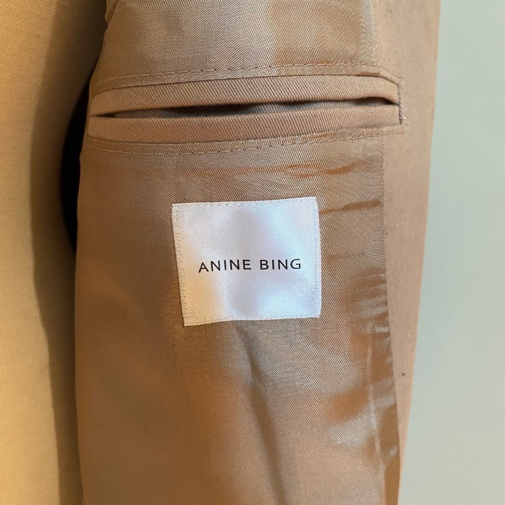 Anine Bing Camel Trenchcoat - Picture 8 of 10